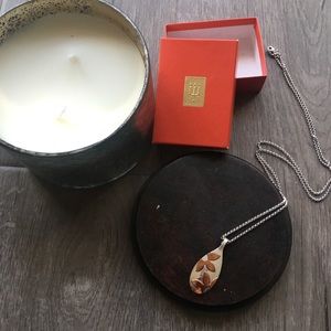 James Avery Floating Flower Necklace - long chain